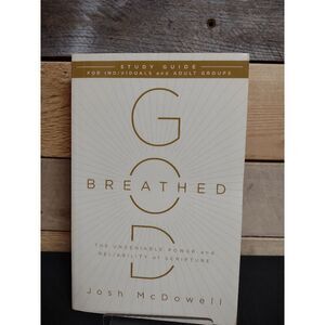 NEW God Breathed Study Guide Josh McDowell ISBN # 9781630589448